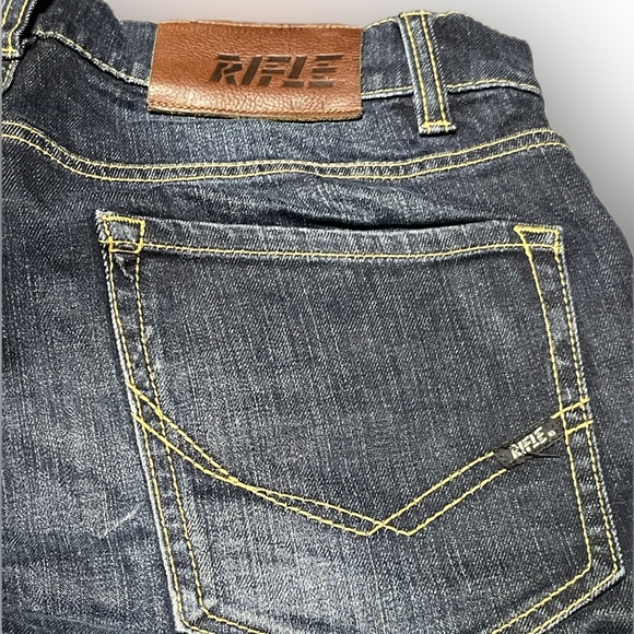 Men jeans size 30 slim fit 99% cotton 1% elastane dark blue - Picture 5 of 6